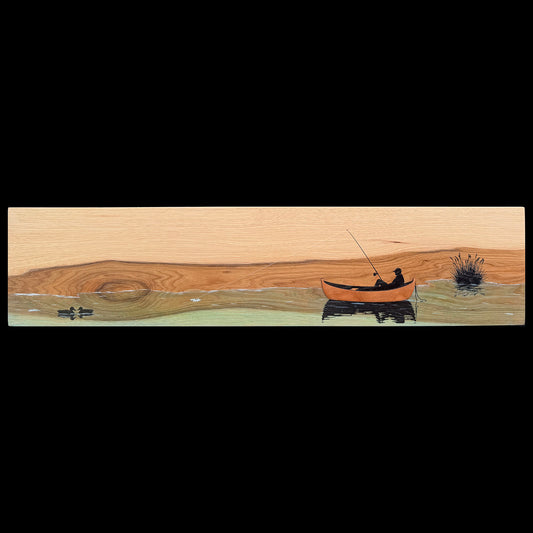 Fishing Wood Wall Art: Summer Fishing